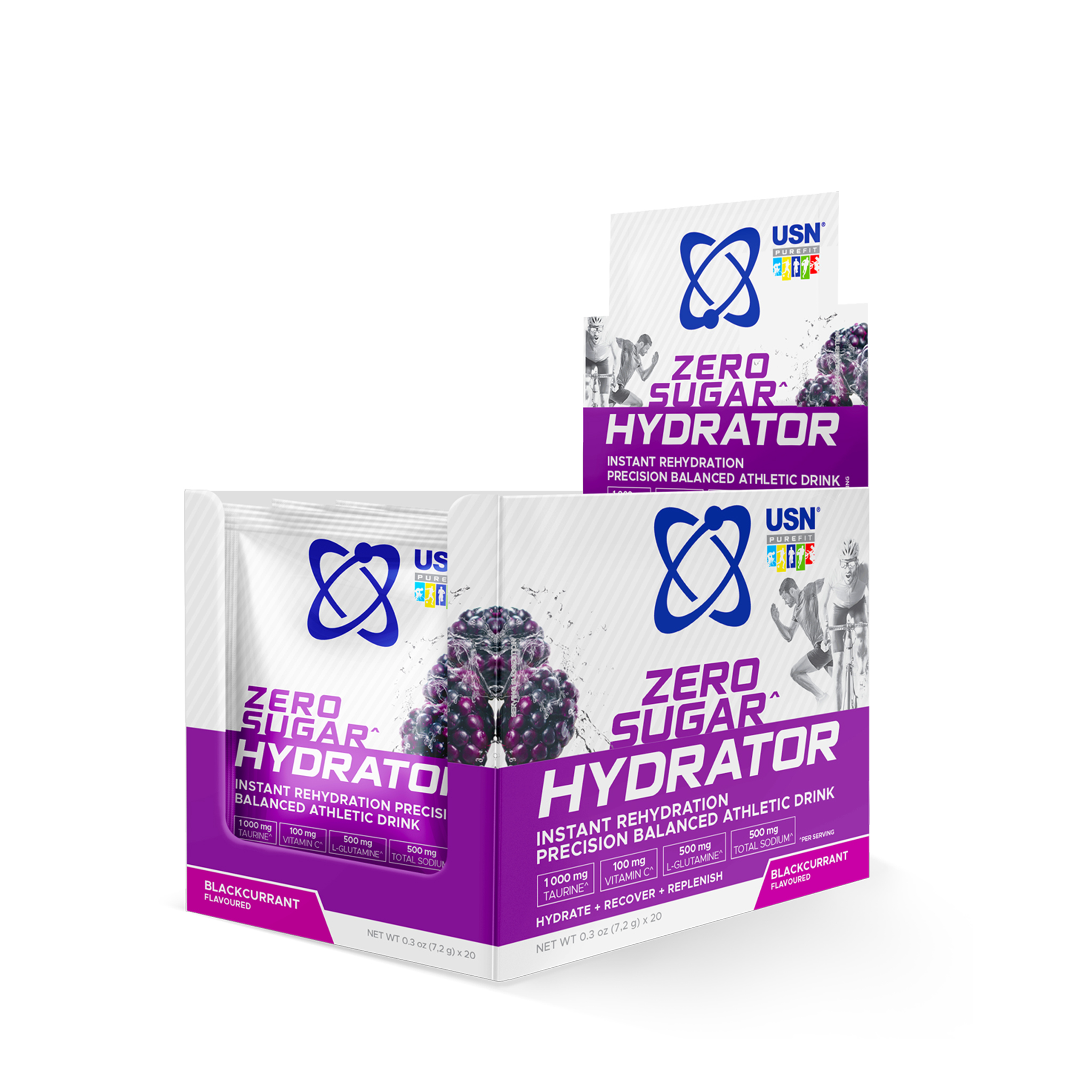 USN Zero Sugar Hydrator - Electrolyte Drink | Hydration & Recovery