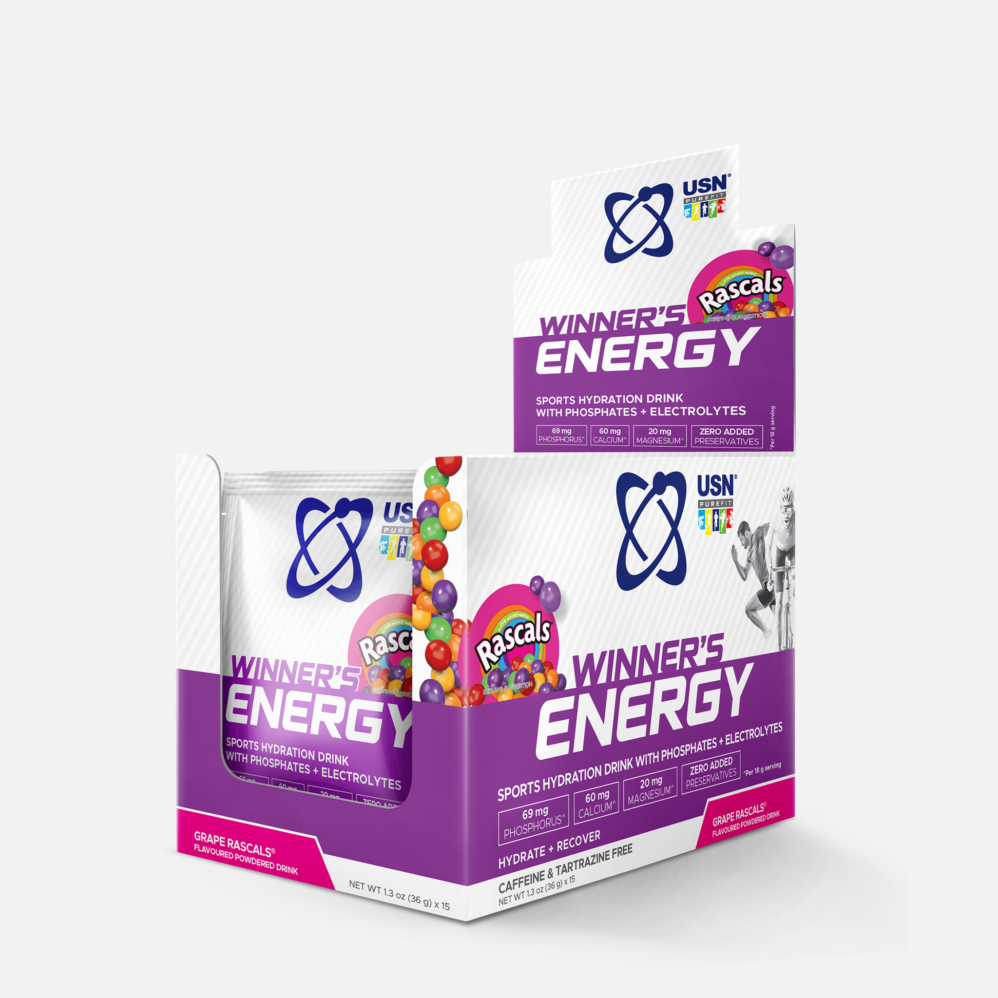 USN Winner’s Energy Hydration Drink - Energy, Electrolytes & Recovery