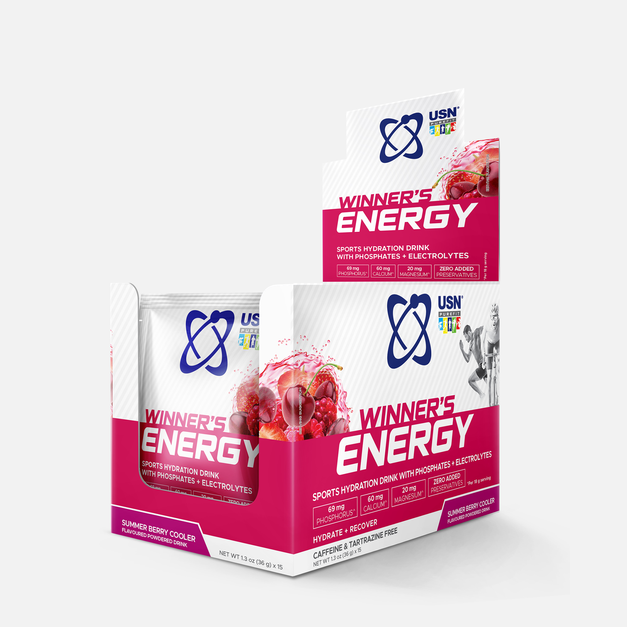 USN Winner’s Energy Hydration Drink - Energy, Electrolytes & Recovery