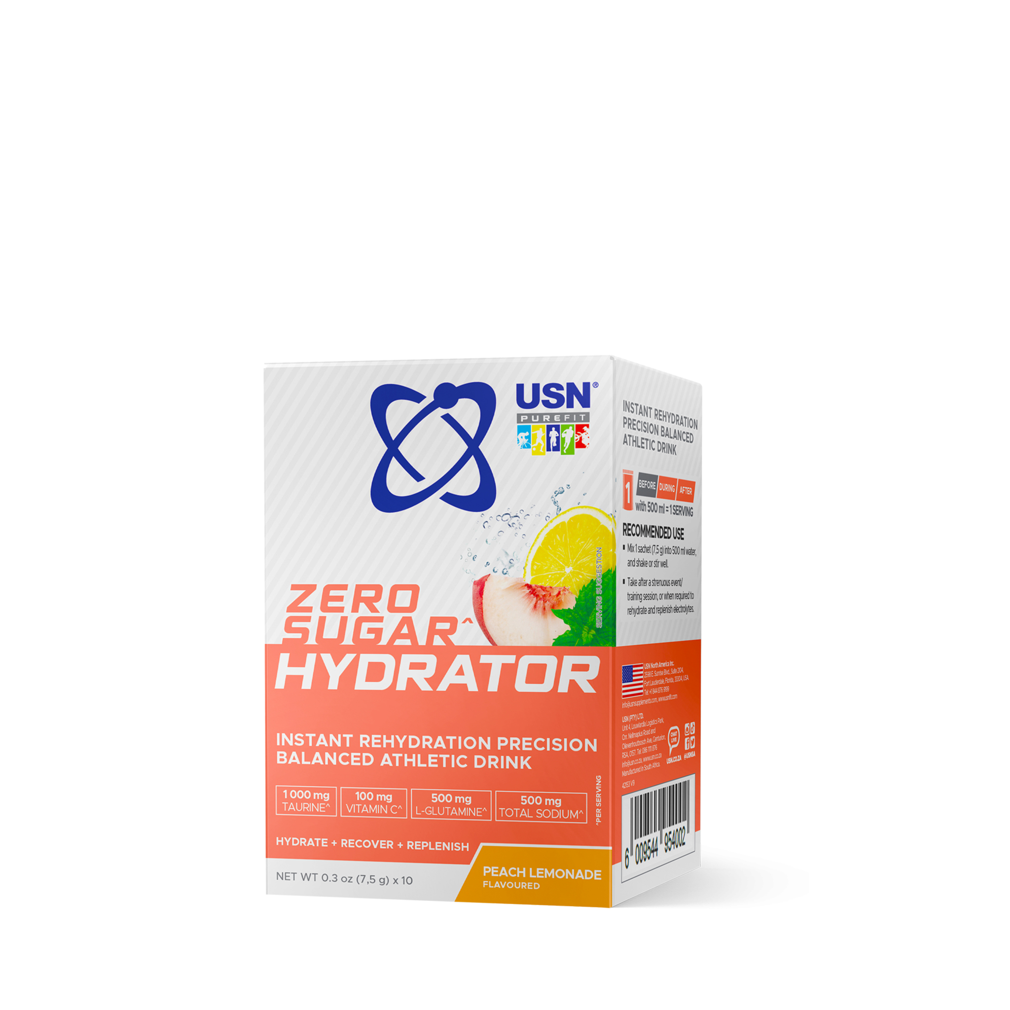 USN Zero Sugar Hydrator - Electrolyte Drink | Hydration & Recovery