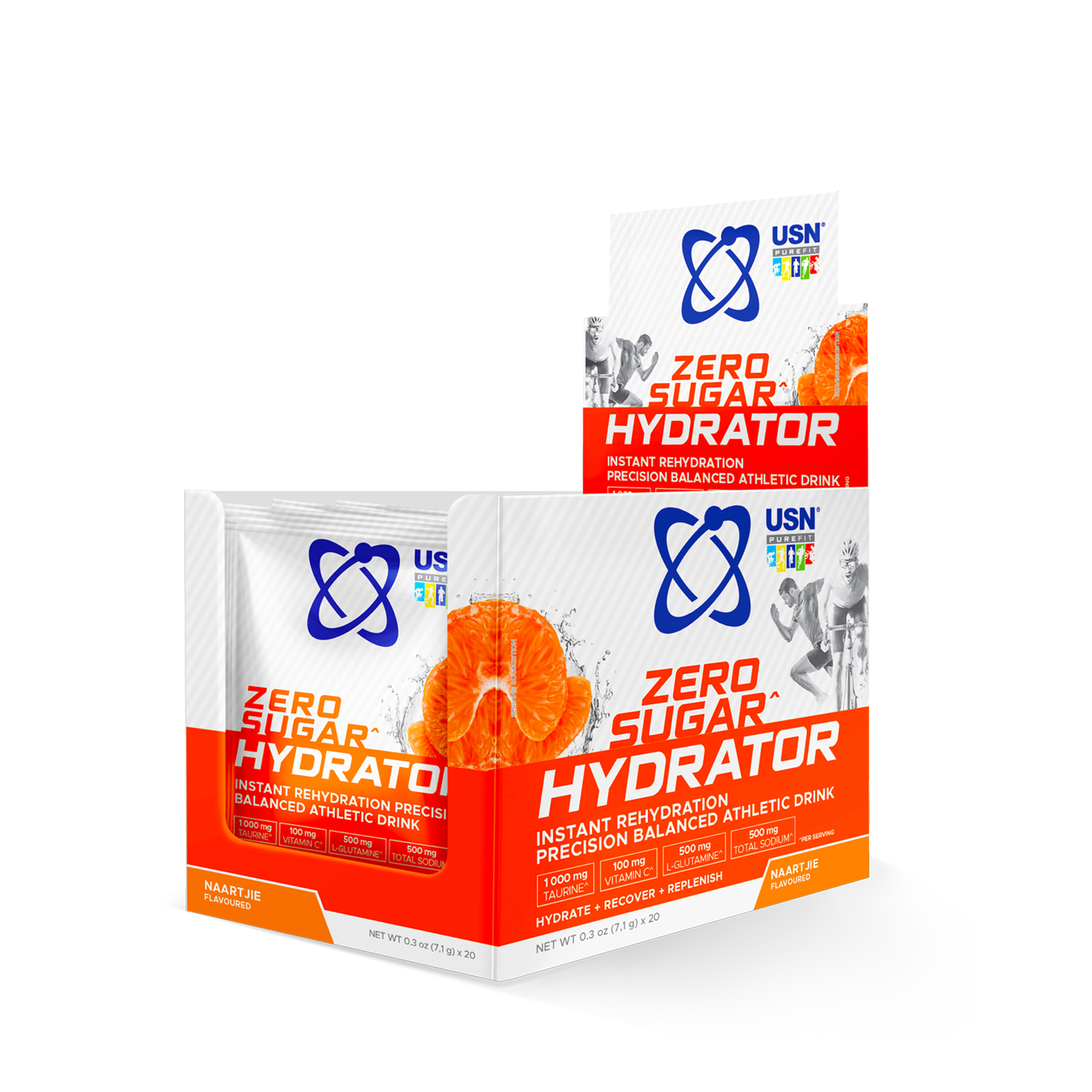 USN Zero Sugar Hydrator - Electrolyte Drink | Hydration & Recovery