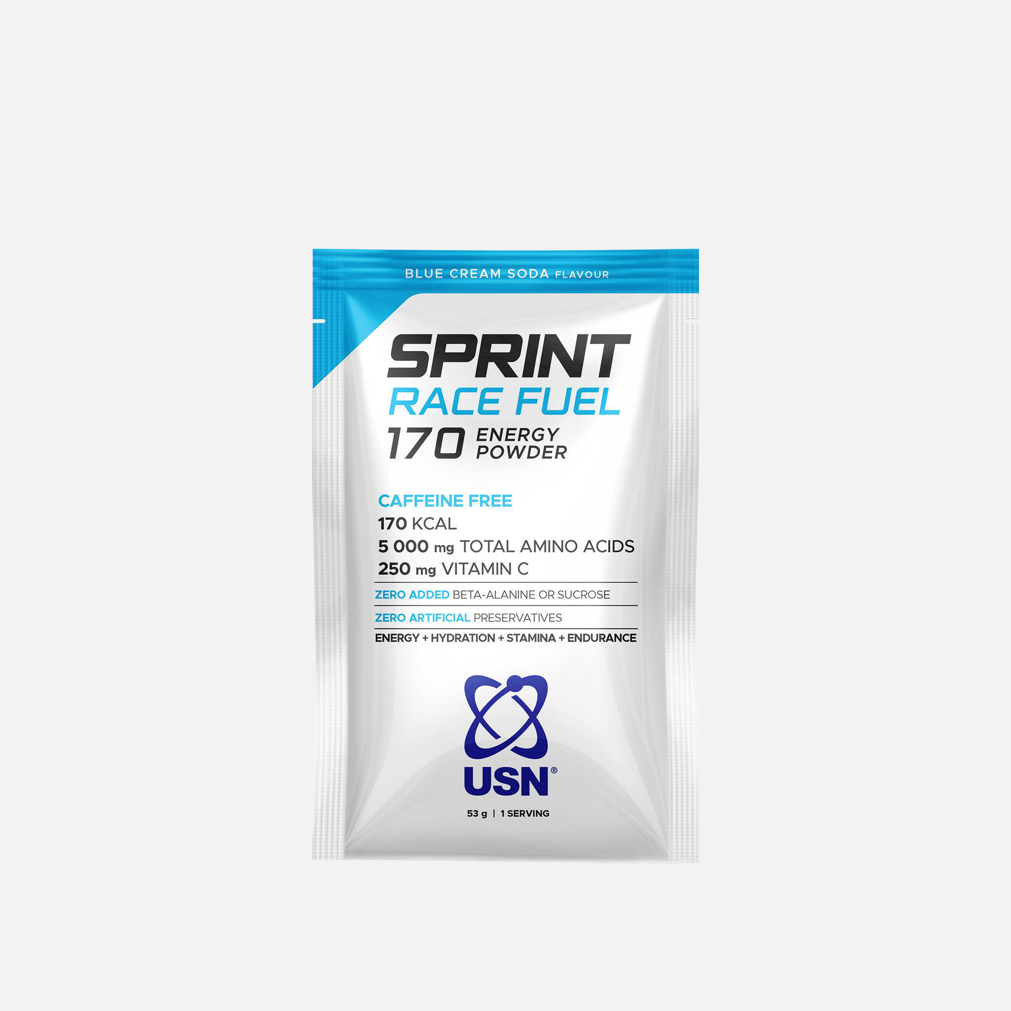 USN Sprint Race Fuel  Sachets- Sports Hydration & Energy Drink for Endurance Training