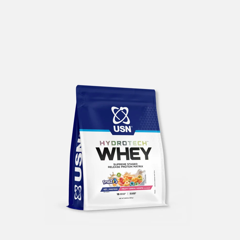 USN Hydrotech Whey Protein 900g- Staged Release Formula for Muscle Support