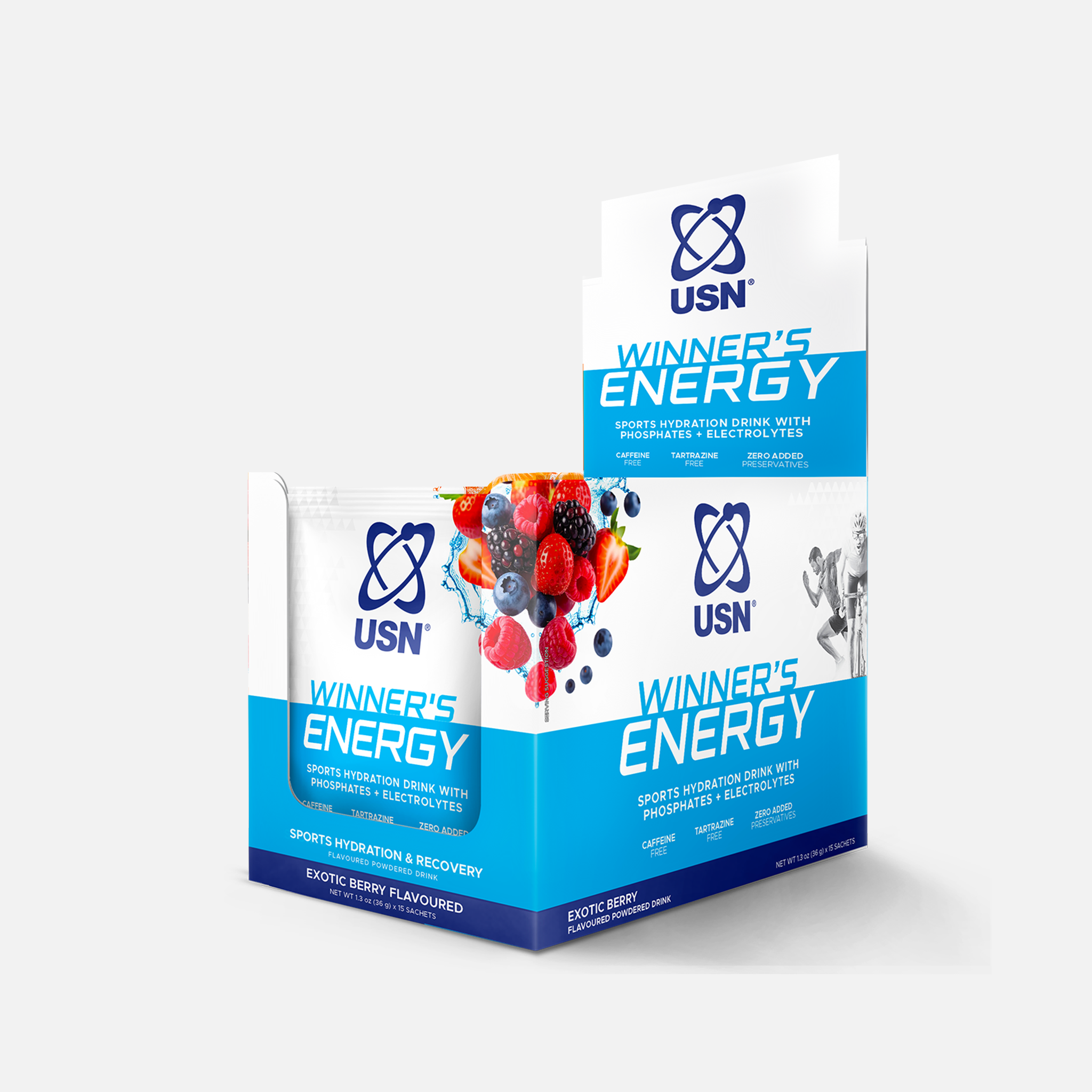 USN Winner’s Energy Hydration Drink - Energy, Electrolytes & Recovery
