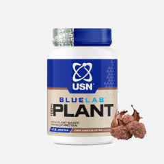 USN BlueLab 100% Plant Protein - Vegan Protein Powder, Dairy-Free & Gluten-Free with Iron and Selenium