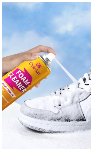 Multi-Purpose Foam Cleaner Spray – 650ml | Powerful and versatile cleaning solution designed to tackle dirt, grease, and stains on various surfaces Ideal for Cleaning Laptops, Furniture, Car & Shoes