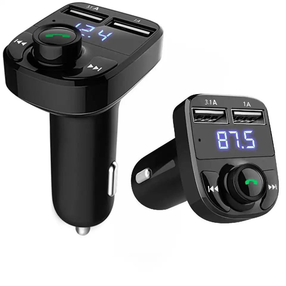X8 Bluetooth FM Transmitter Wireless Car MP3 Player Dual USB Fast Charger Handsfree Car Modulator