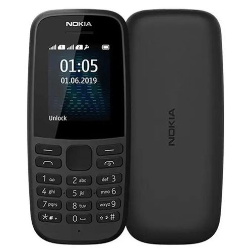 Nokia Katululu Kabambe Feature Phone Black with Long Battery Life, Strong GSM Network Reception, Durable Body Design, Bright Display Screen, Loud Speaker, Classic Keypad Button Mobile Phone Reliable B