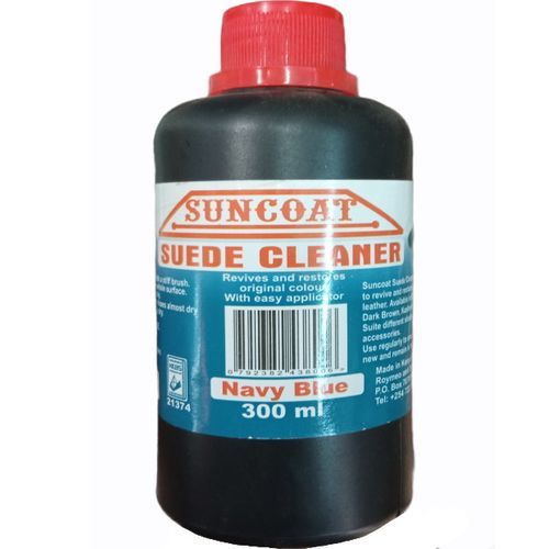SUNCOAT Suede Cleaner Navy Blue Revives & Restores Original Colour - 250ml