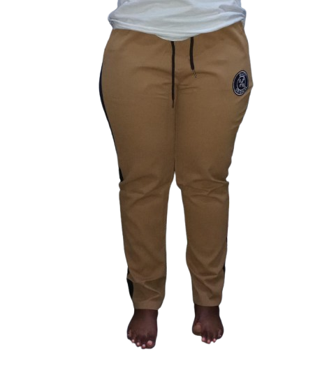 Women’s Palazzo Pants – Khaki Brown. Sizes: S, M, L, XL. Women's Trousers.