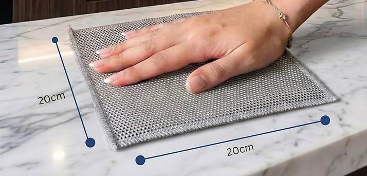 New arrival🔥🔥🔥
10pc pack silver rag double sided cleaning pads 🎯