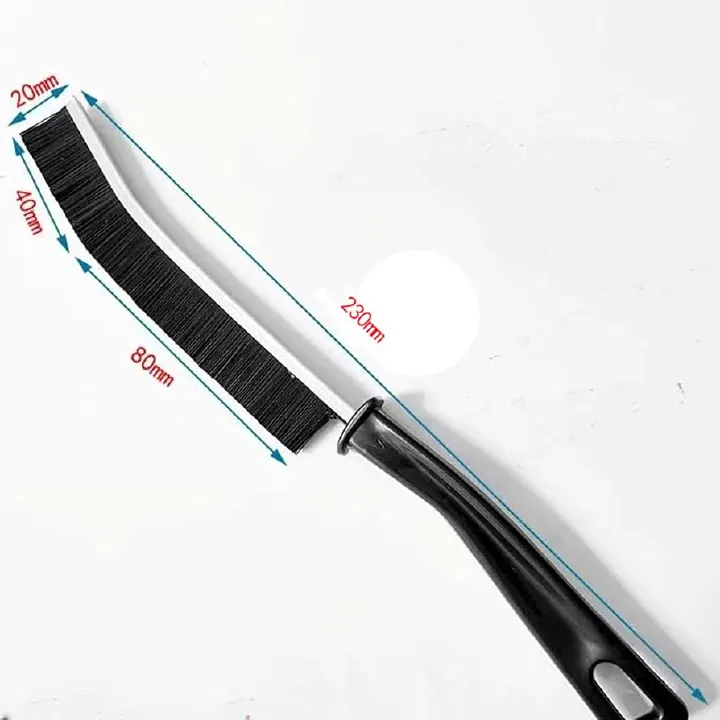 Restocked
Narrow brush - small gaps crevice cleaning brush now available in black color comes as a pair(2pc)