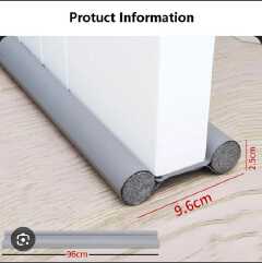 🎺Back in stock🔥🔥🔥!!!
⛳Bottom Door sealer strip available in 3 colors: black, grey brown
👀approximate length 1meter - video has a nice demo