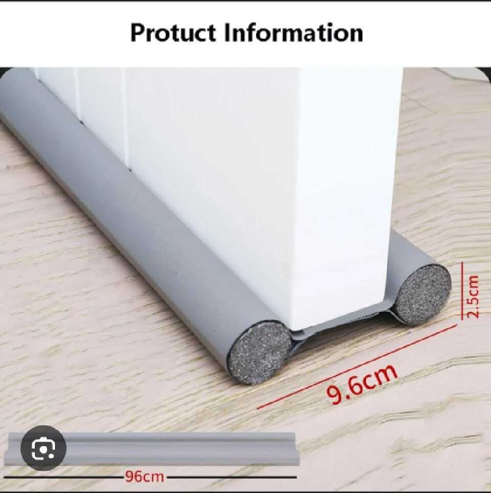 🎺Back in stock🔥🔥🔥!!!
⛳Bottom Door sealer strip available in 3 colors: black, grey brown
👀approximate length 1meter - video has a nice demo