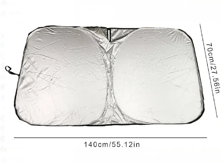 New arrival📞📟
*🔌Foldable Customized car sunshade size 140x70cm
