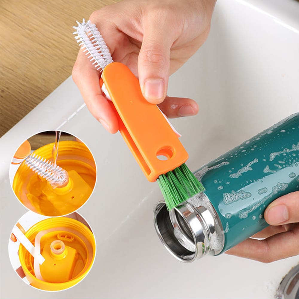 Mini cleaning brush
For cleaning and easy decontamination of hidden areas e.g thermos lids/kids bottles etc
kindly watch the video on how to use it!