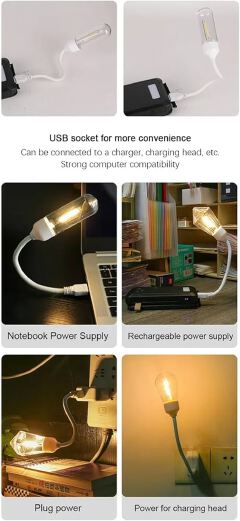 S14 USB FLEX LAMP BULB now available in diamond shape