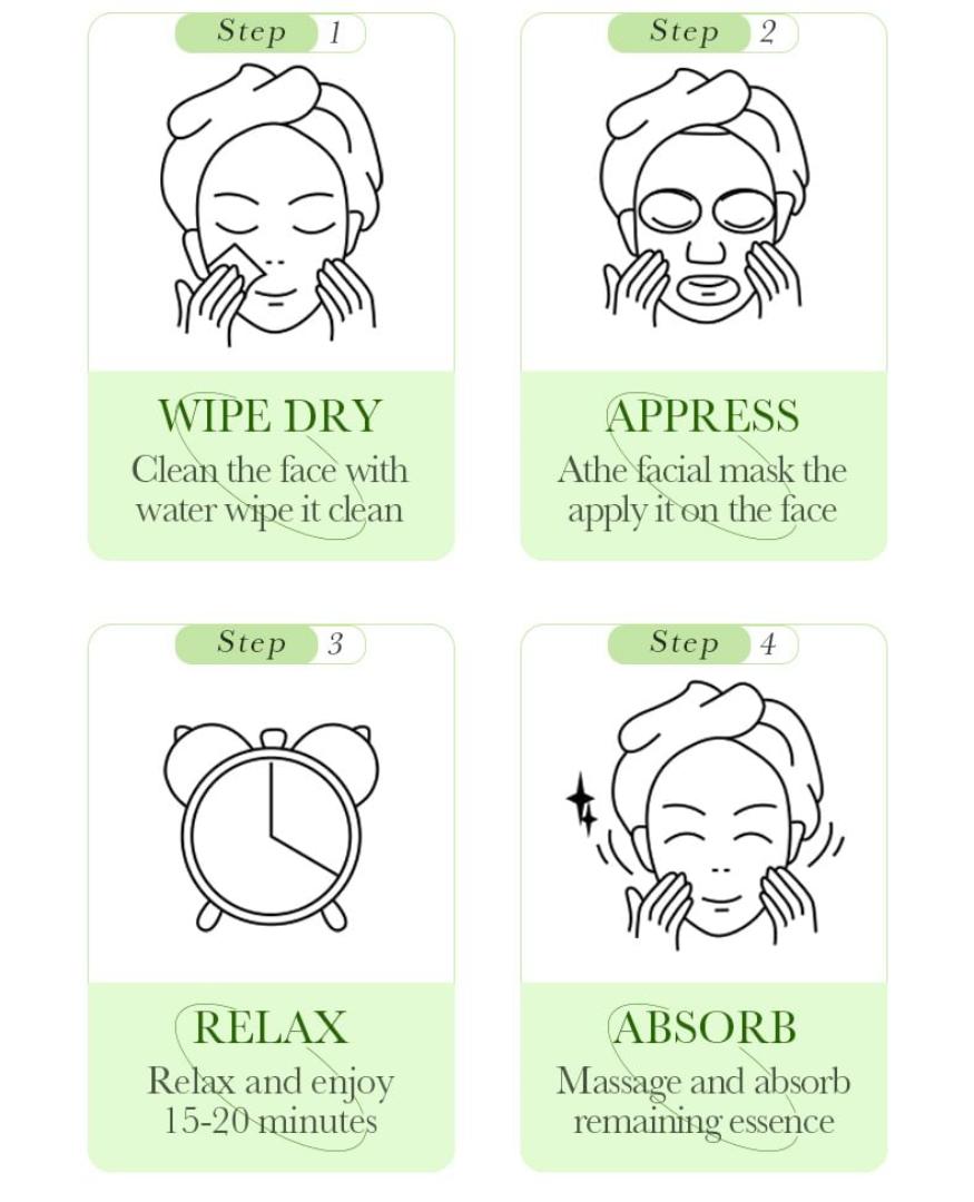 5 in 1 Sadoer Charcoal Whitening Facial Mask, detox and whiten your face 5x