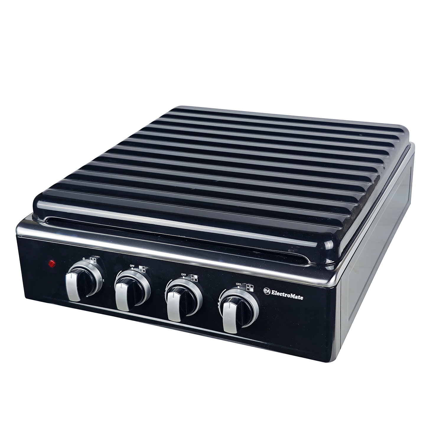 3 Gas + 1 Electric 4 Burners Countertop Gas Cooker manual-ignition Cooking Range 55X50CM SGS03