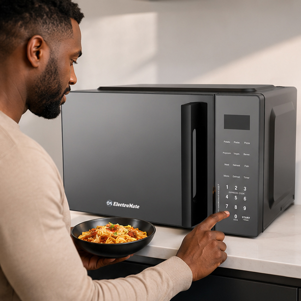 EM 20Ltrs Digital Microwave Oven High Quality Microwaves With Warranty ElectroMate MW006