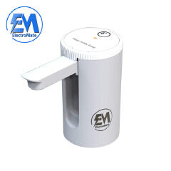 EM Electric Water Dispenser Pump for Gallon Bottles – Rechargeable, Portable Pump with Tap for Home, Office, and Outdoor Use  ElectroMate