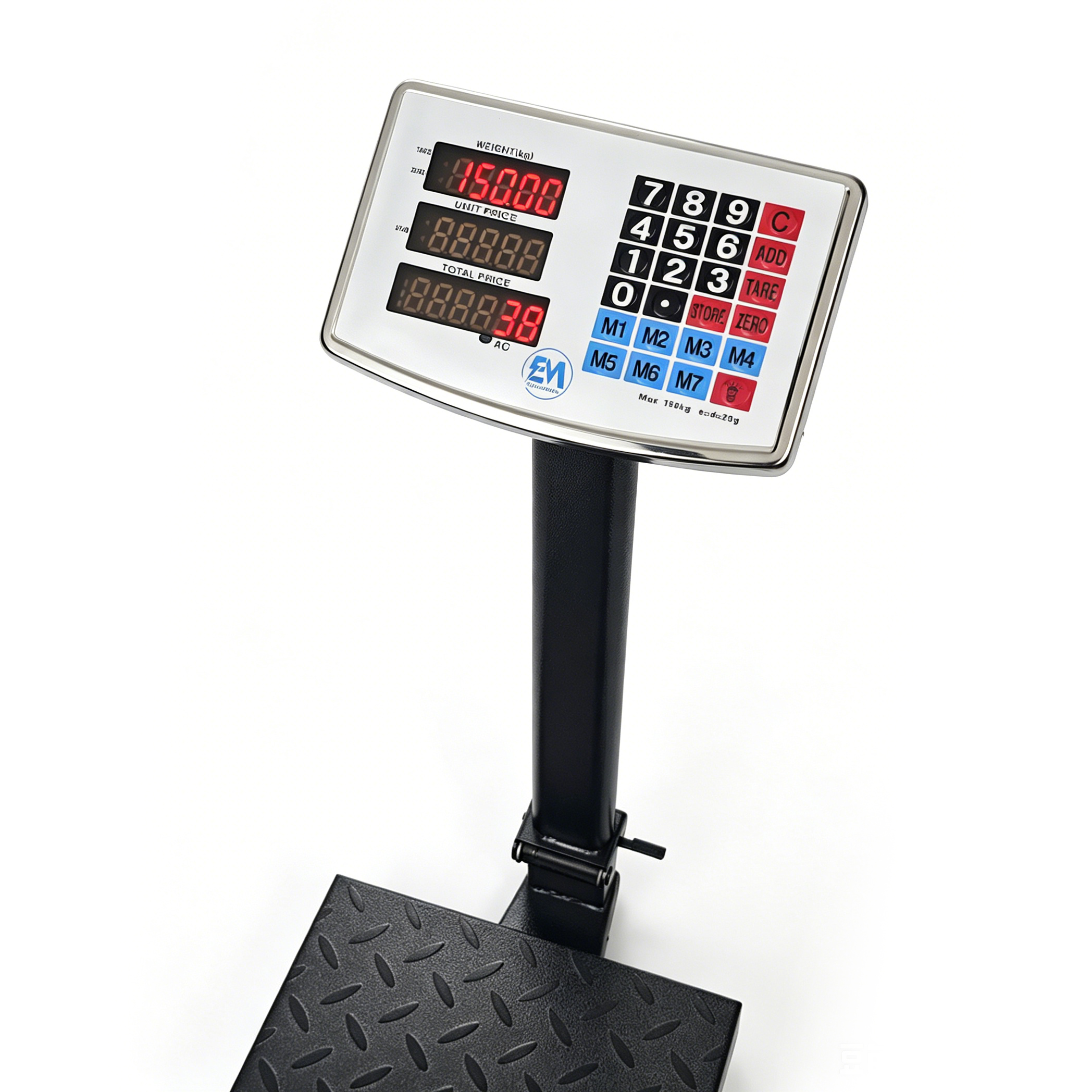 High Quality 150KG Digital Meat/Cereal/Fruits Weighing Scale - Stores Power 150KG Meat Butchery Farm Hunting Fishing Hunting Fishing Outdoor Farm Large Luggage CS03