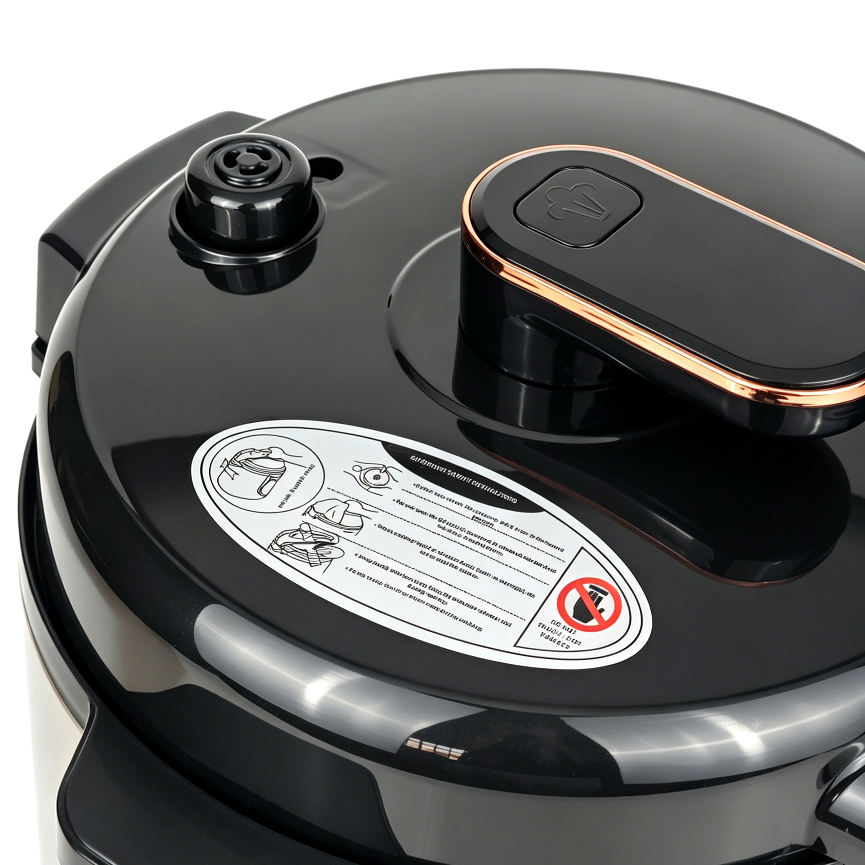 EM Electric Pressure Cooker 6 Litres, Non-Stick - 12 in 1 Multi-functional, Rice, Beans, Meat Cooker EPC03