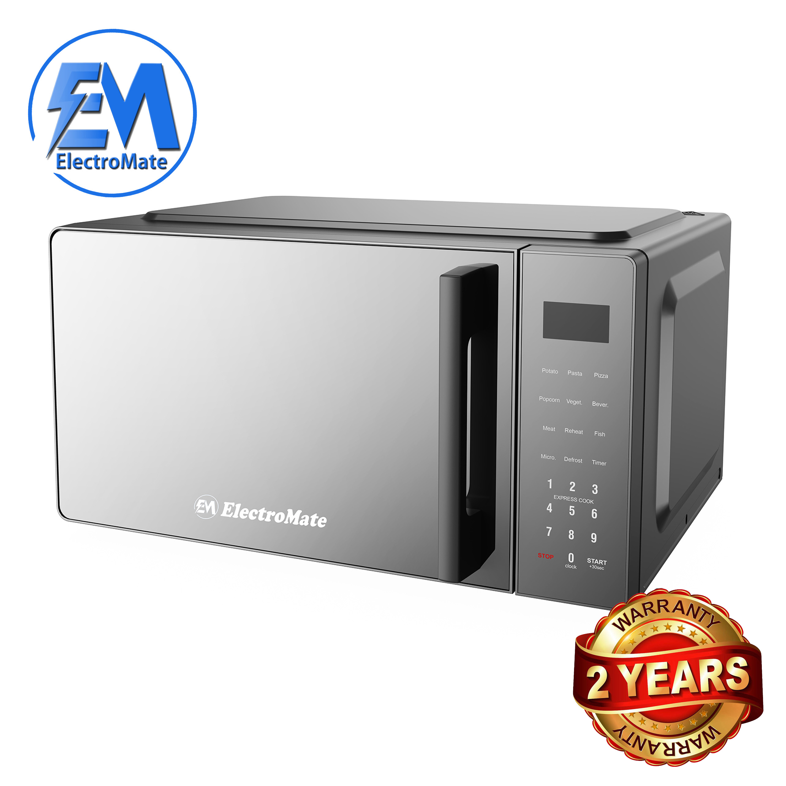 EM 20Ltrs Digital Microwave Oven High Quality Microwaves With Warranty ElectroMate MW006