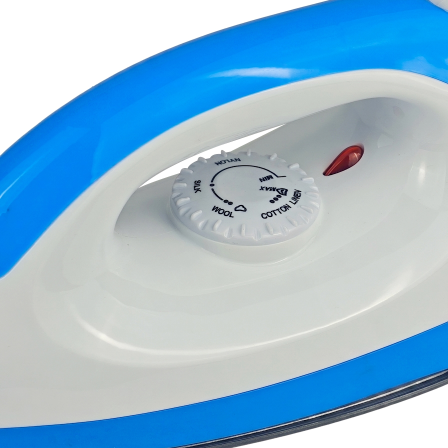 EM Dry Iron Box 1000W with 5-Gear Temperature Control – Lightweight, Non-Stick Soleplate for Fast & Efficient Ironing  ElectroMate