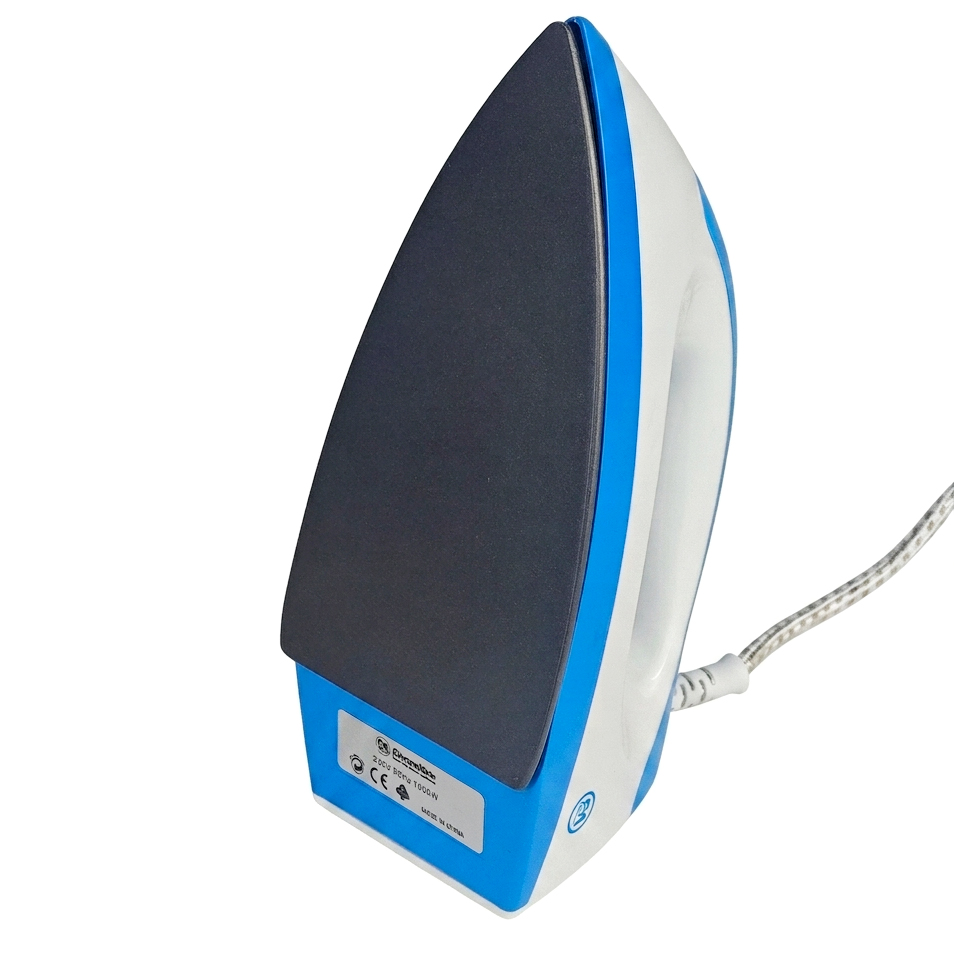 EM Dry Iron Box 1000W with 5-Gear Temperature Control – Lightweight, Non-Stick Soleplate for Fast & Efficient Ironing  ElectroMate