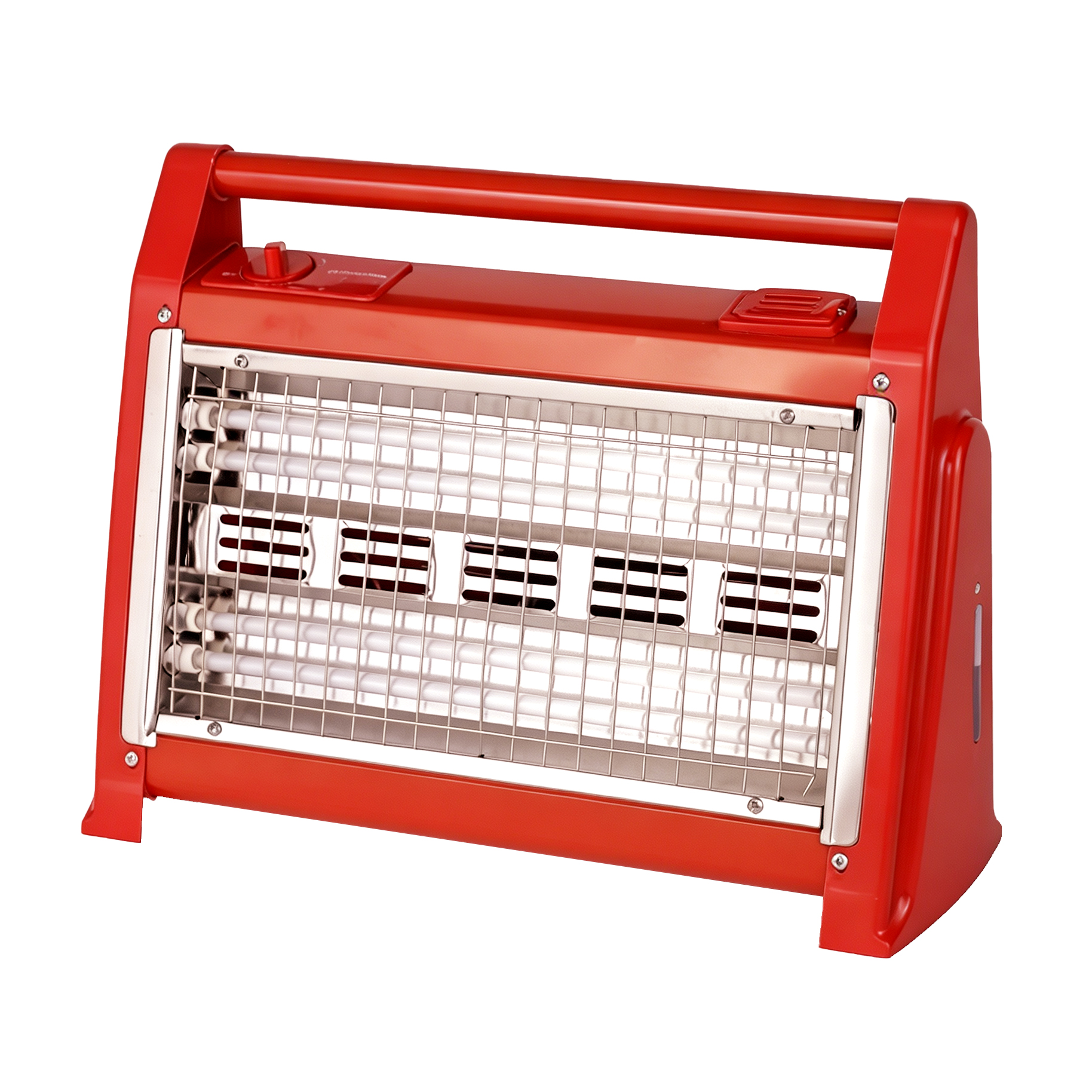 EM 1600W 3 in 1 Electric Infrared Heater Quartz Heater with Humidifier, Tube 400w Fan Room Heater, 2 Heat settings, Cool /warm / hot wind for selection. Power indicator light, Adjustable thermostat