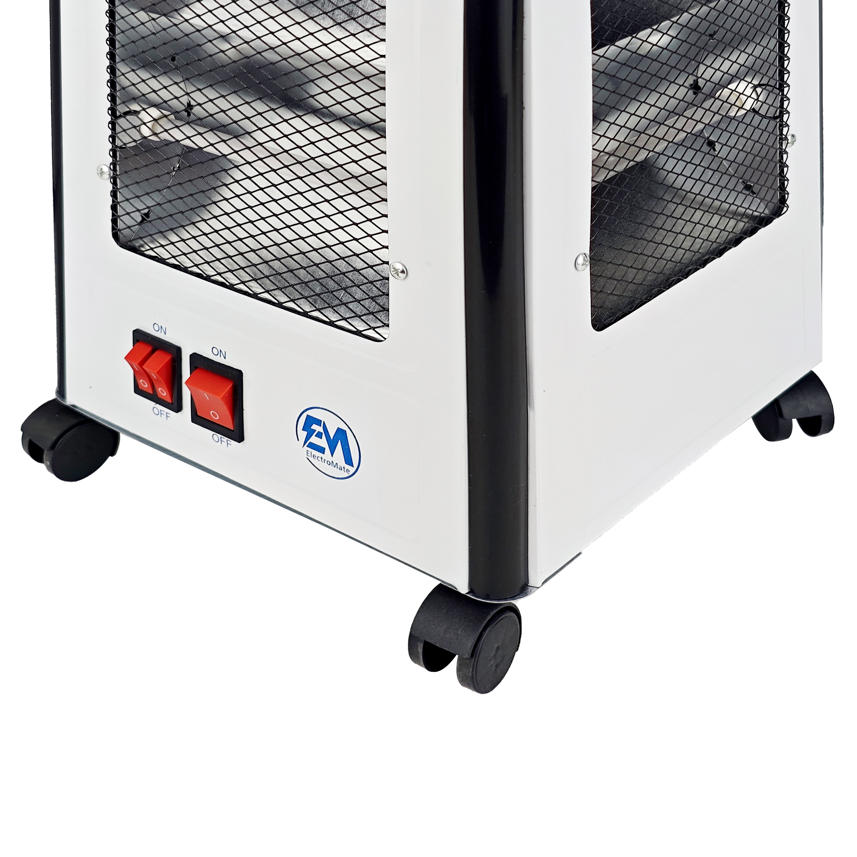 EM quartz heater with 5 heat settings 2000W Room Heater – High-Power Portable Electric Quartz Heater for Fast & Efficient Indoor Heating