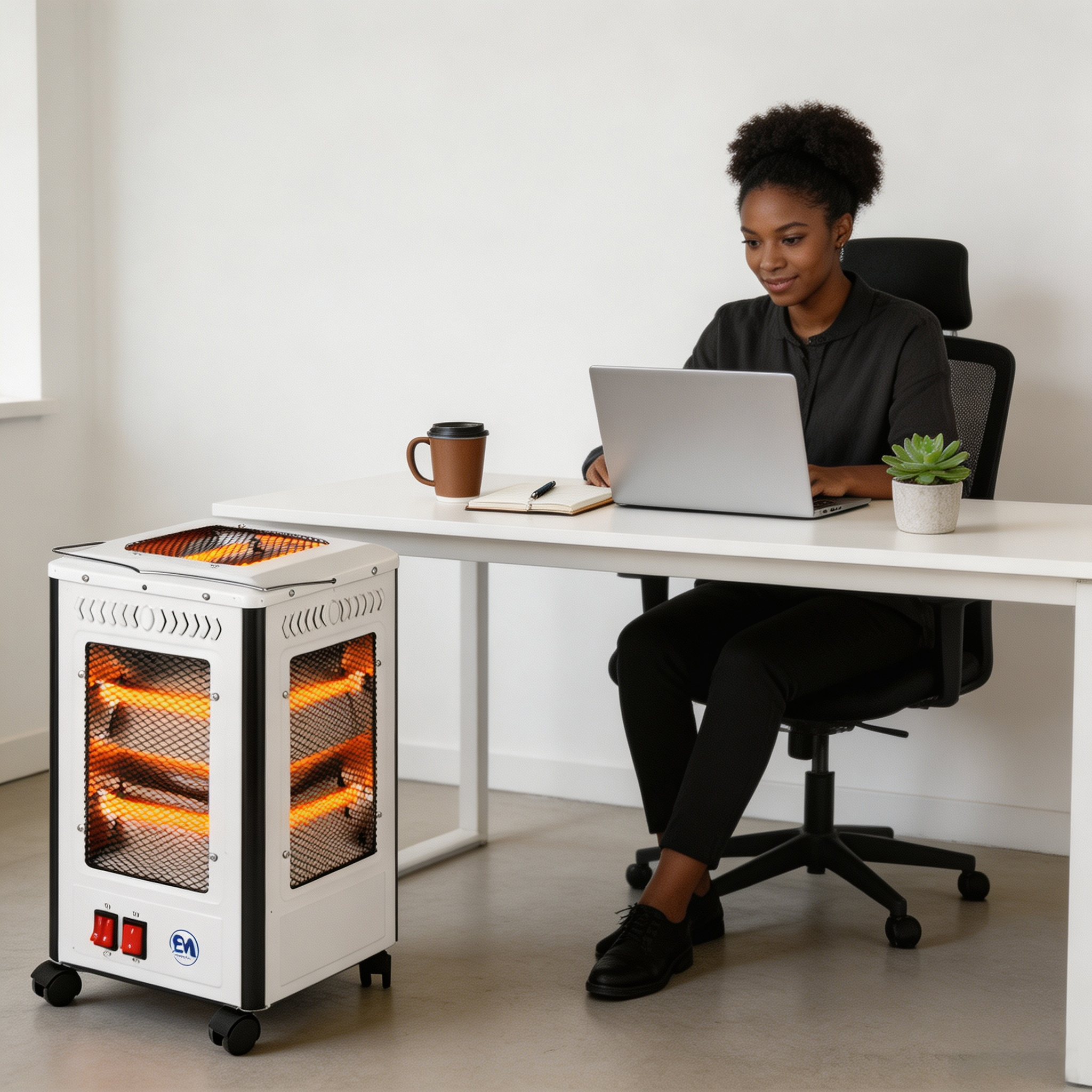 EM quartz heater with 5 heat settings 2000W Room Heater – High-Power Portable Electric Quartz Heater for Fast & Efficient Indoor Heating
