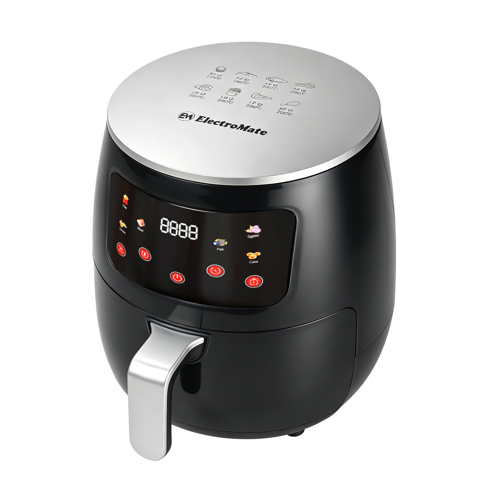 EM Air Fryer 5L multifunctional Electromate Air fryer oven airfryer with  extra large airfryer with manual control AF01