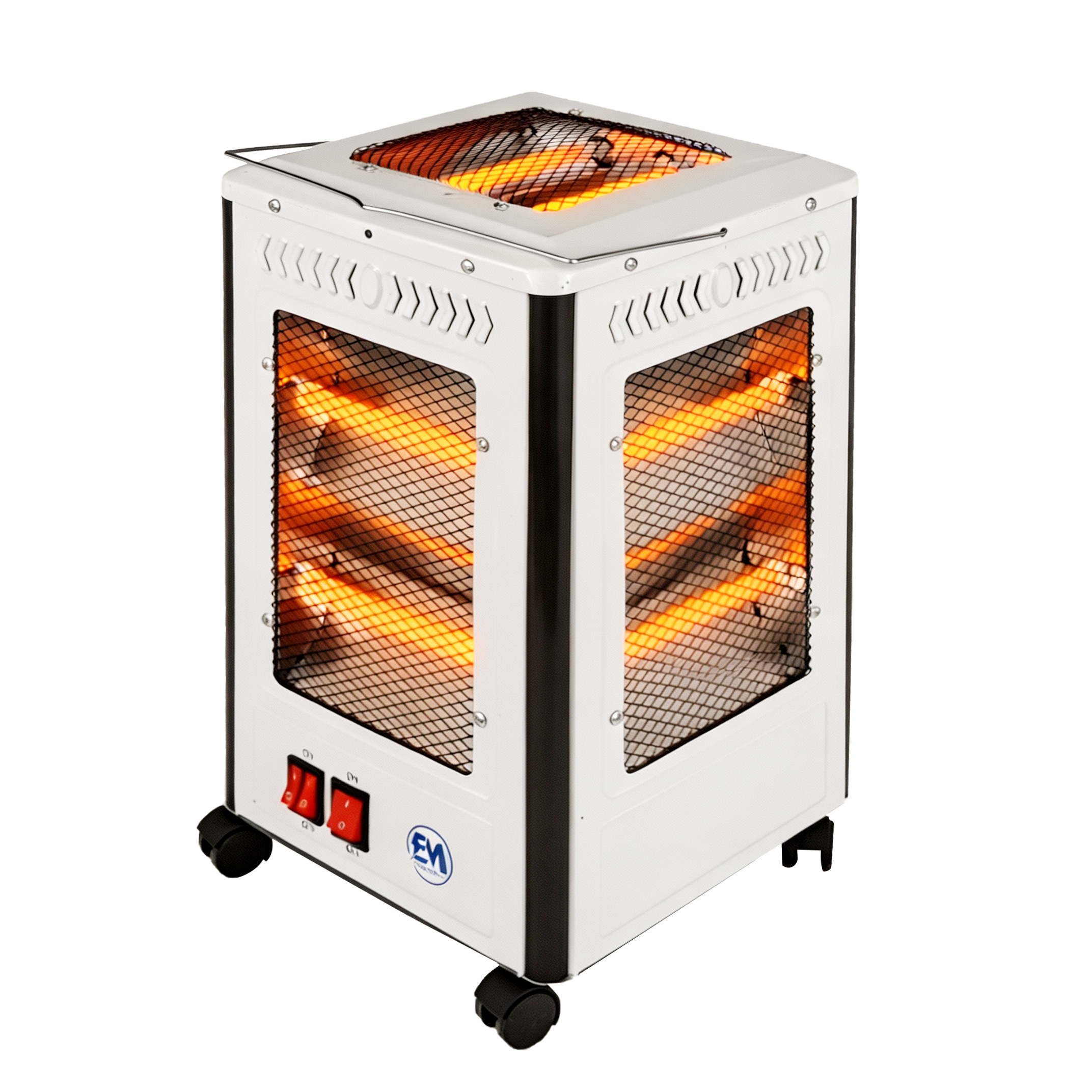 EM quartz heater with 5 heat settings 2000W Room Heater – High-Power Portable Electric Quartz Heater for Fast & Efficient Indoor Heating