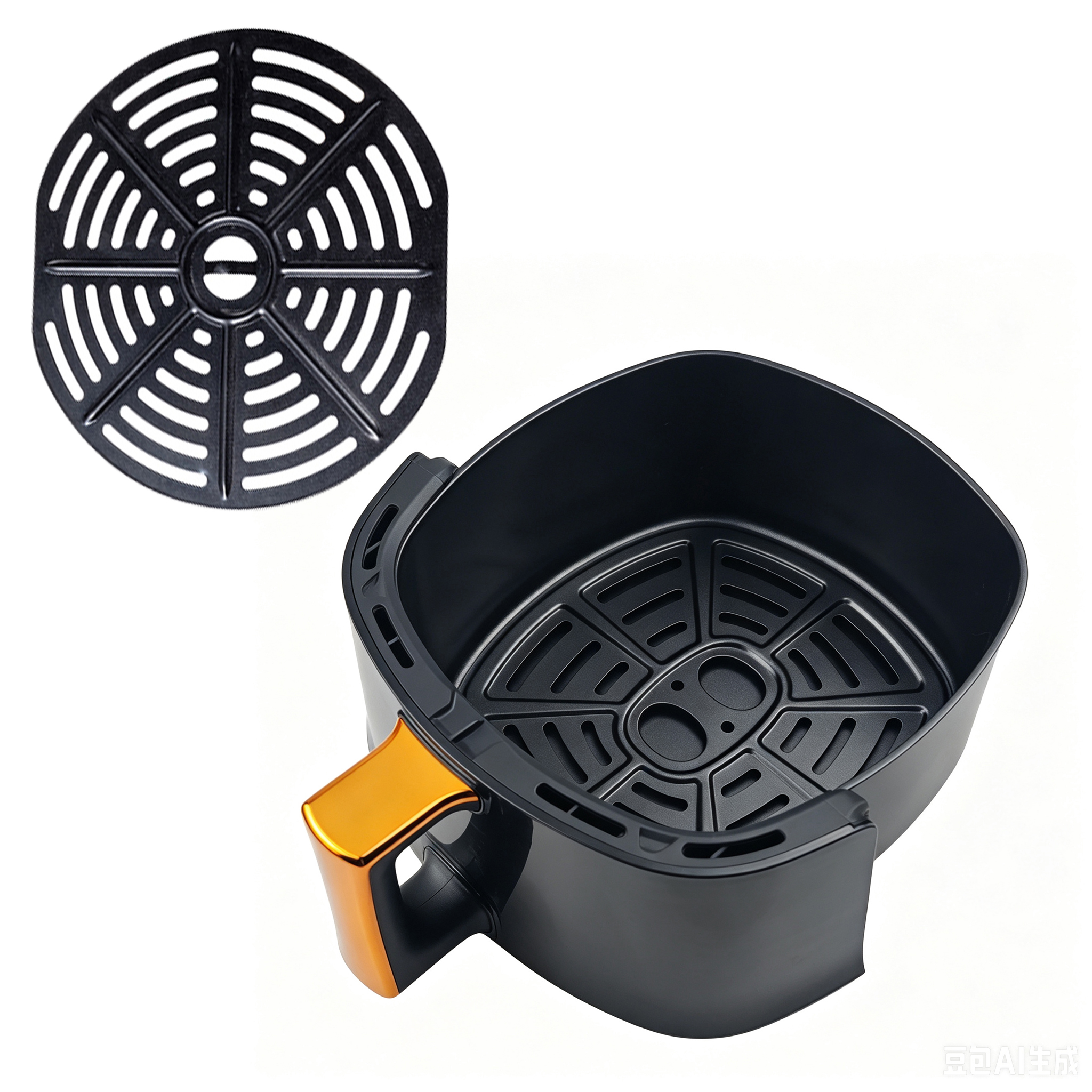 EM Air Fryer 6L multifunctional Electromate Air fryer oven airfryer with  extra large airfryer with manual control AF02