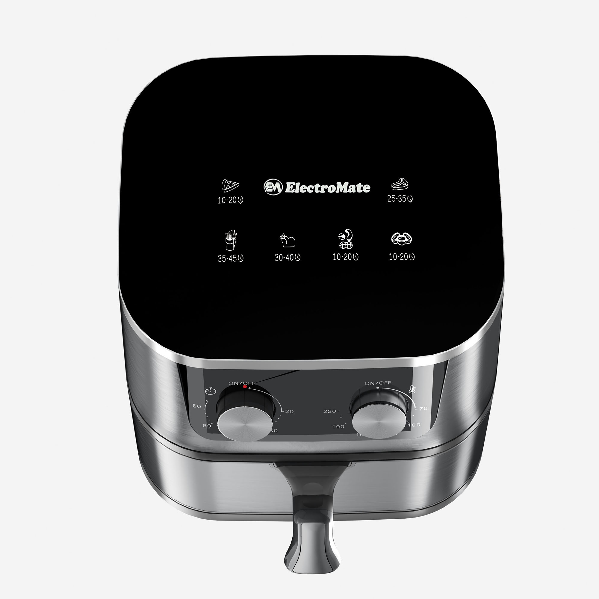 EM Air Fryer 10L multifunctional Electromate Air fryer oven airfryer with  extra large airfryer with manual control AF03