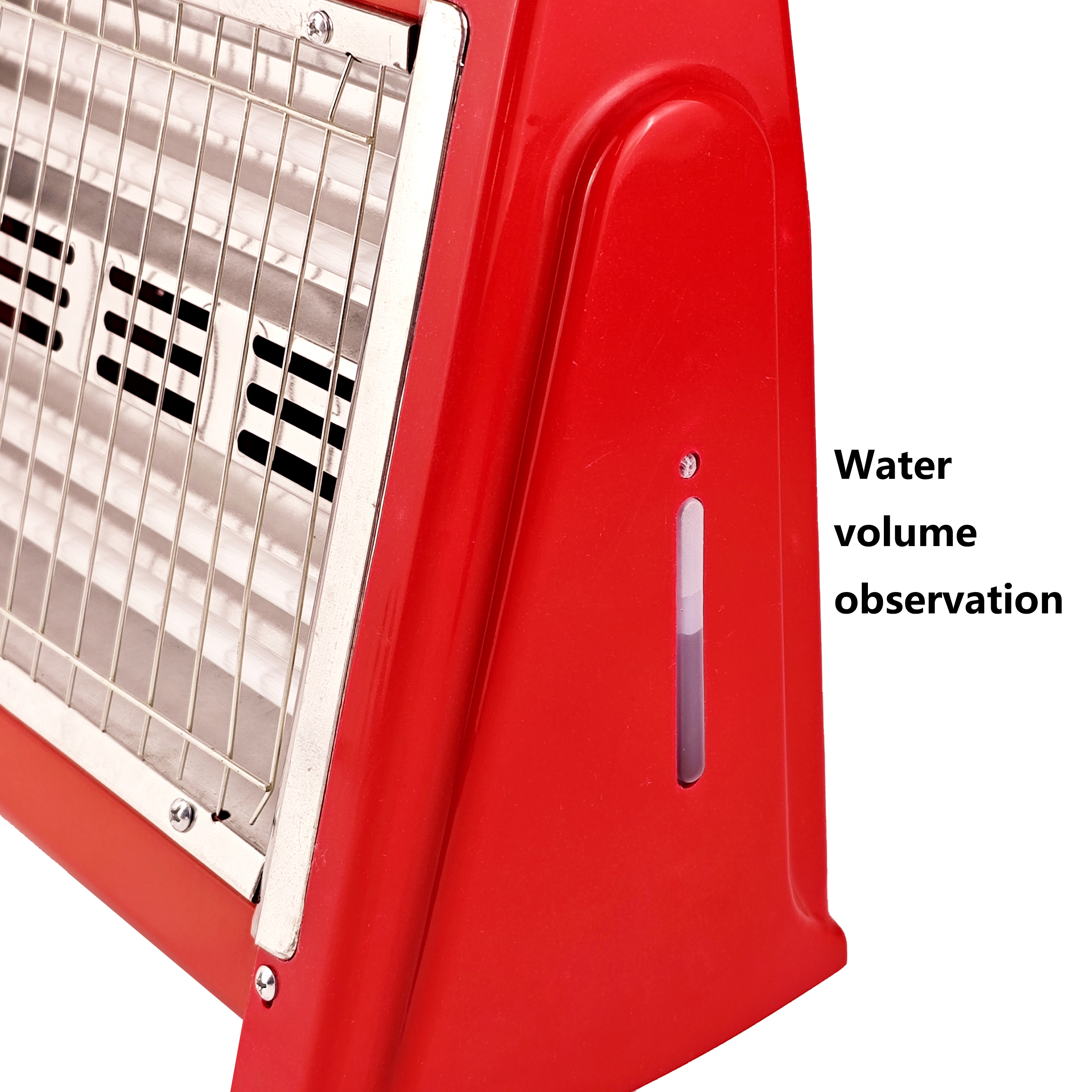 EM 1600W 3 in 1 Electric Infrared Heater Quartz Heater with Humidifier, Tube 400w Fan Room Heater, 2 Heat settings, Cool /warm / hot wind for selection. Power indicator light, Adjustable thermostat