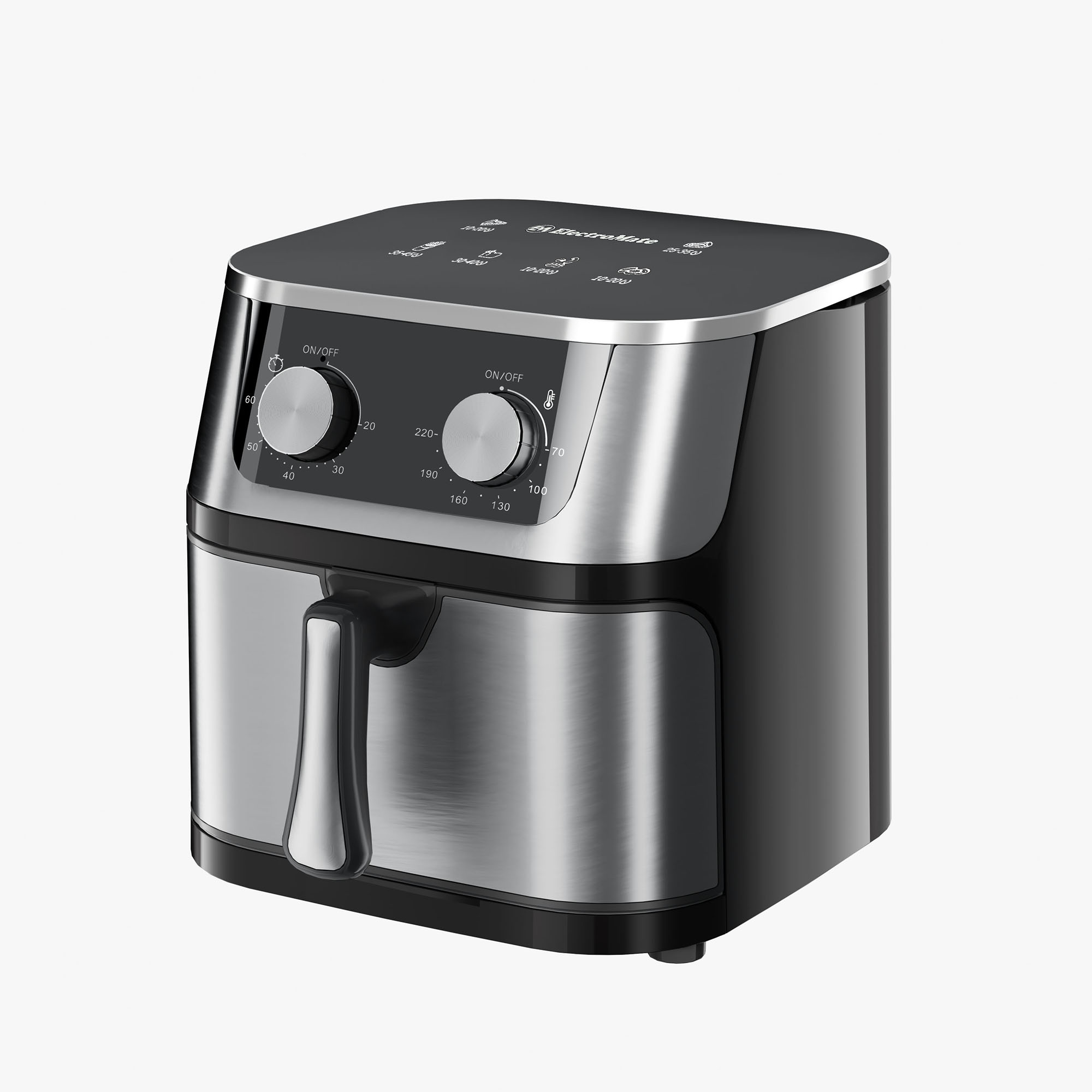 EM Air Fryer 10L multifunctional Electromate Air fryer oven airfryer with  extra large airfryer with manual control AF03