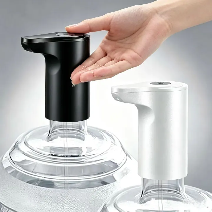 New Awater dispenserWater Extractor Automatic Water Bottle Pump USB Rechargeable Electric Water Bottle Filler Dispenser Portable Universal Water Bottle Pump with Switch for Home Kitchen Office Camping