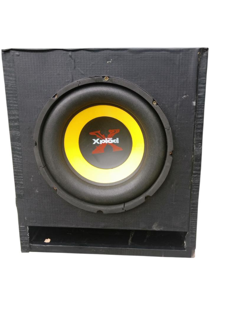Sony Xplod 10 Inch powerful Subwoofer, 100w RMS 200W max Bass speaker woofer home audio system, tuned cabinet car audio home theater