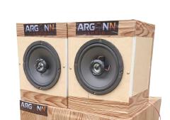 Dual 2.0 Pioneer Stereo Speakers Only, passive woofers Bookshelf speaker system, sleek-design home theater Argonn Audio