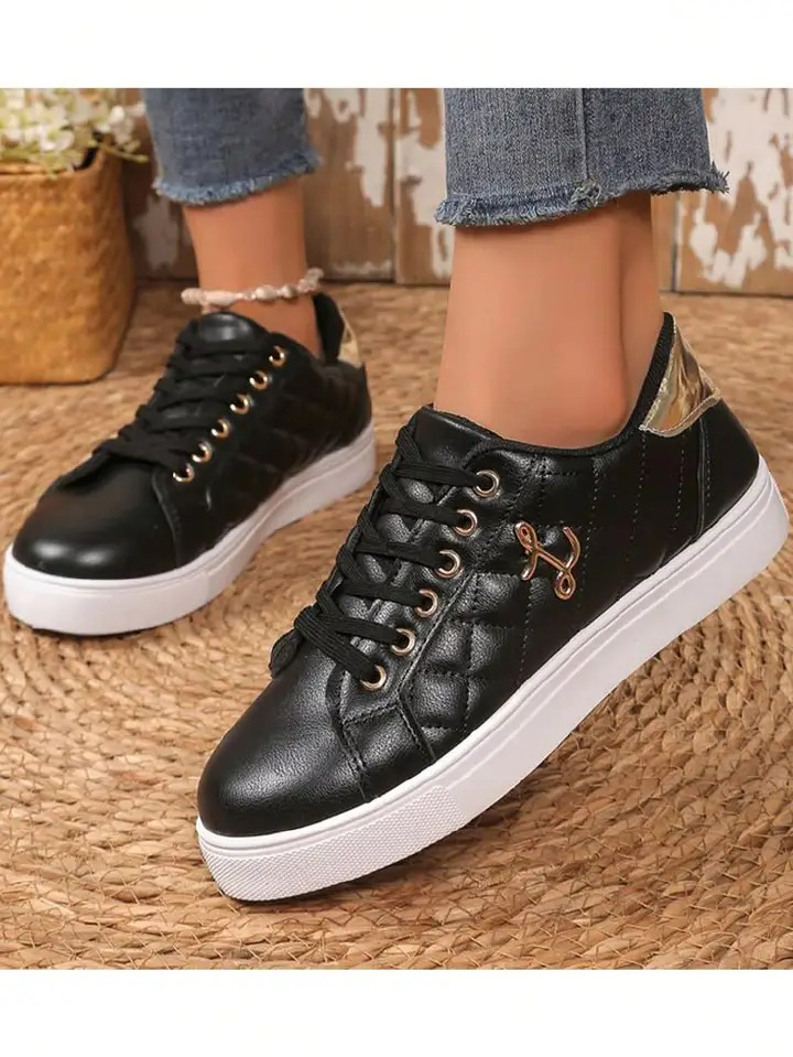 Ladies Fashion Sneakers Women flat shoes sports fashion casual white Ladies Sneaker Girl running shoes