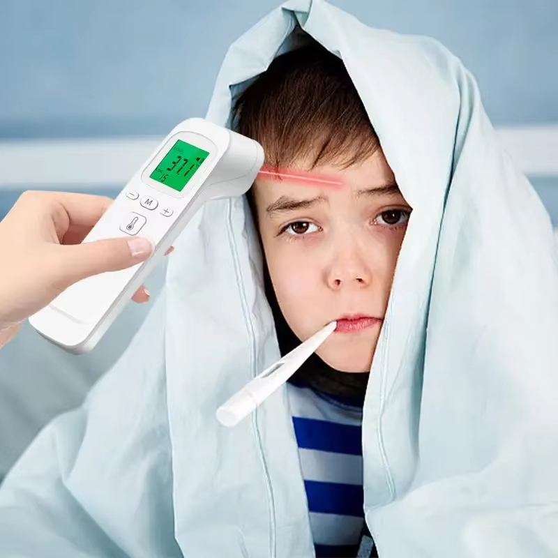Digital Infrared Fever Thermometer Medical Household Digital Baby Adult Non-contact Laser Body Temperature Ear Thermometer