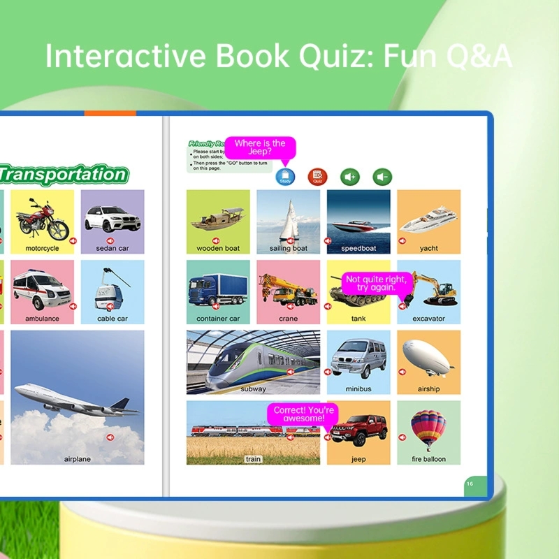Books With Sound Reading Toddler Interactive Books Electronic Educational Games Sensory Learning Toys For Reading Speech Kids