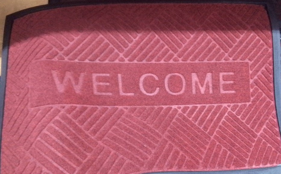 Front Door Mat Stylish Comfortable Entrance Rug for Bedroom Outdoor Entrance Red 60cmx40m|Home & Garden | Rugs & Carpets | Door Mats & Floor Mats