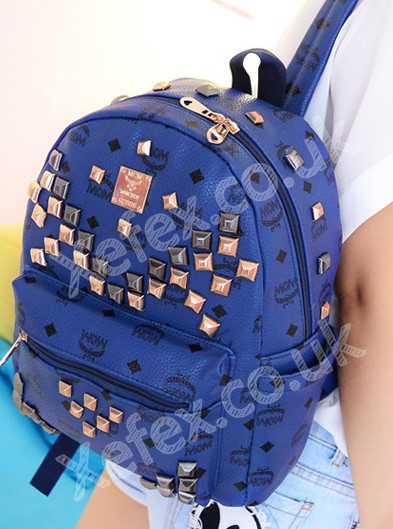 Girl's Holographic Laser Leather bag Backpack College Students School Bag Travel Satchel (Black)