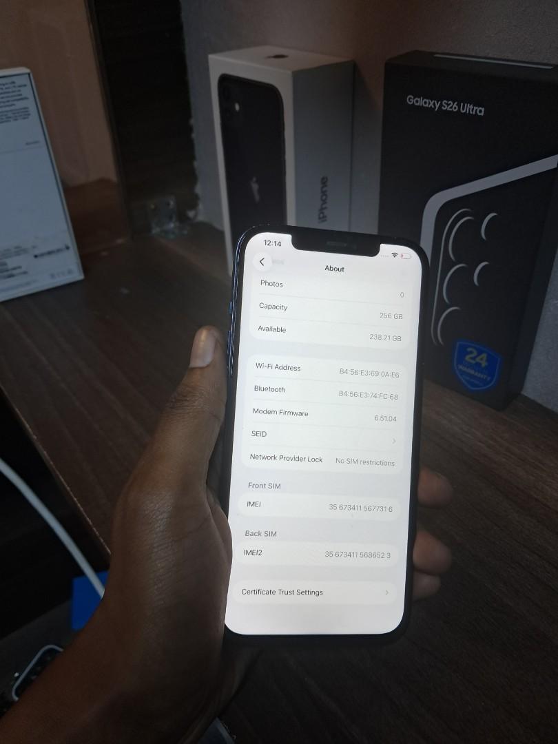 Refurbished Apple iPhone 12 Pro Max - 256GB - 6GB RAM - 5G - Face ID Enabled 5G smartphone