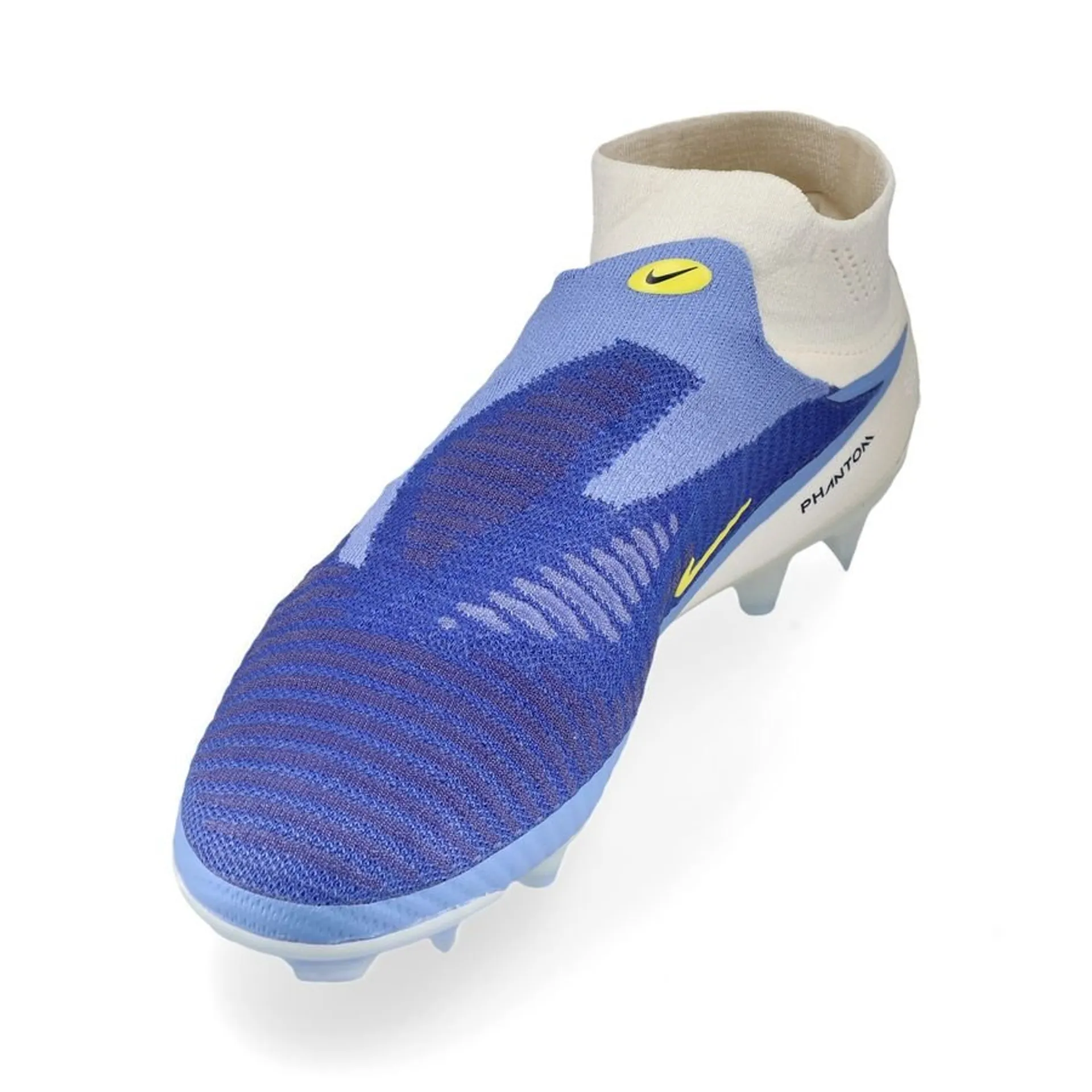 Phantom 6 High Cut "Fear Nothing" Pack Lucid Racer Blue Football Boots - FG Soccer Shoes 🦶⚽👟