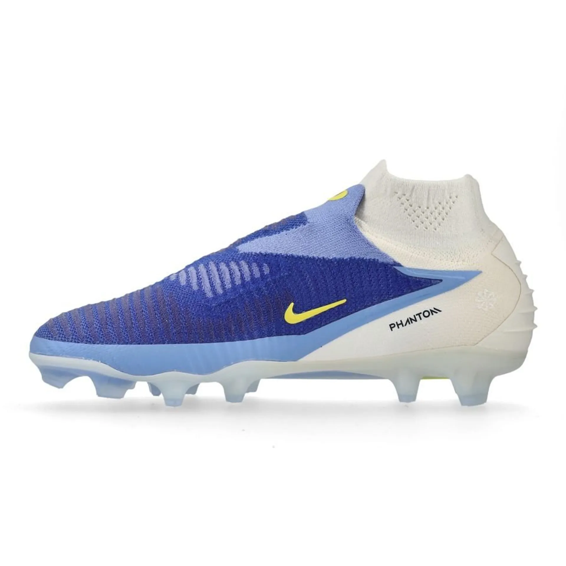 Phantom 6 High Cut "Fear Nothing" Pack Lucid Racer Blue Football Boots - FG Soccer Shoes 🦶⚽👟
